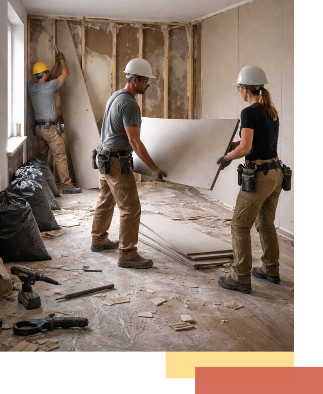 Демонтаж стеновых панелей в Благовещенске быстро и аккуратно