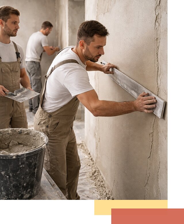 Штукатурка стен без маяков в Благовещенске быстро и качественно