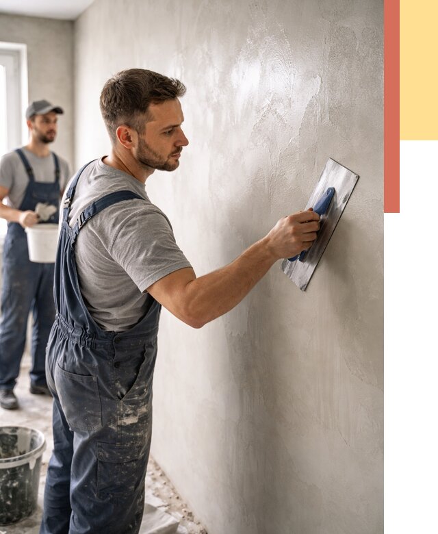 Глянцевание штукатурки стен в Благовещенске от 7618 руб. — услуги и затирка | ОТДЕЛОЧНИК-Бгн