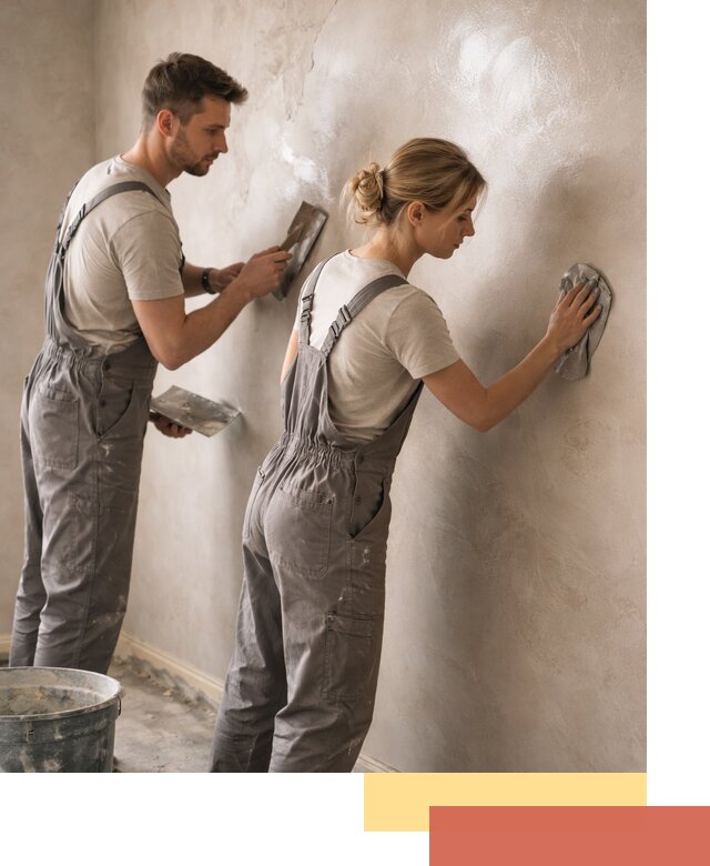 Венецианская штукатурка высокого качества в Благовещенске