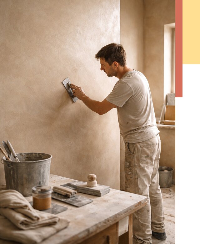 Марокканская штукатурка таделакт в Благовещенске под ключ от 4266 руб. | ОТДЕЛОЧНИК-Бгн