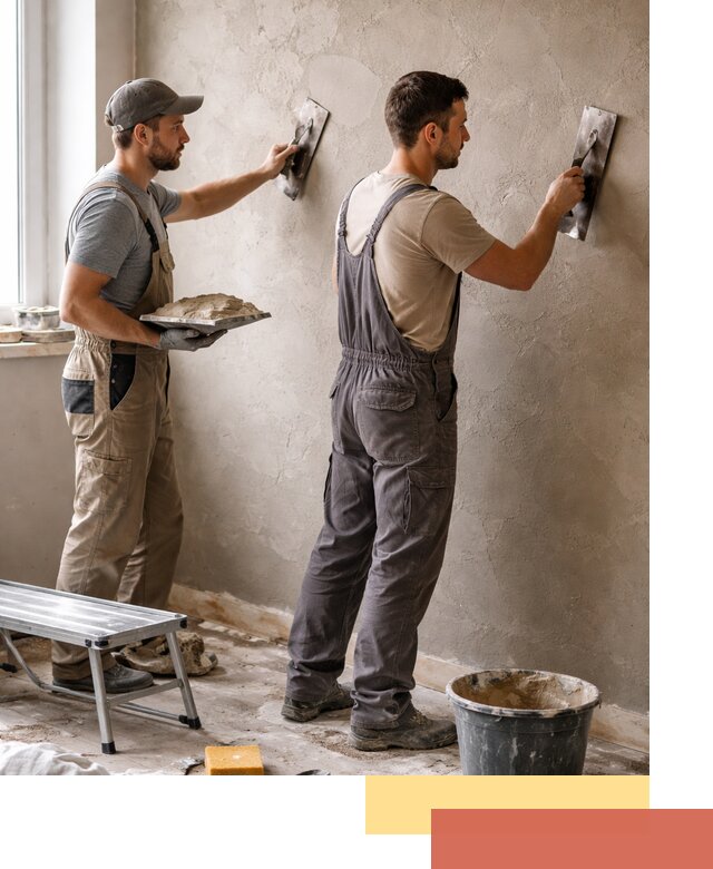 Ремонт декоративной штукатурки и восстановление фактуры в Благовещенске