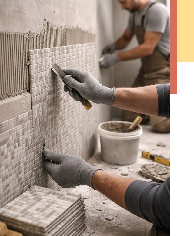 Облицовка стен мозаикой в Благовещенске от 3250 руб/м2 — укладка мозаики на стены | ОТДЕЛОЧНИК-Бгн