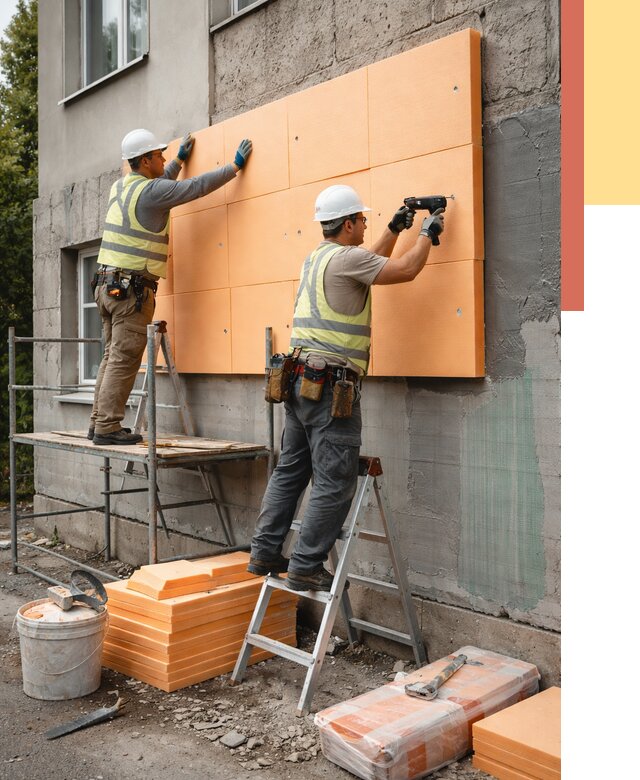 Утепление стен пеноплексом в Благовещенске от 1879 руб./м2 — быстро и недорого | ОТДЕЛОЧНИК-Бгн