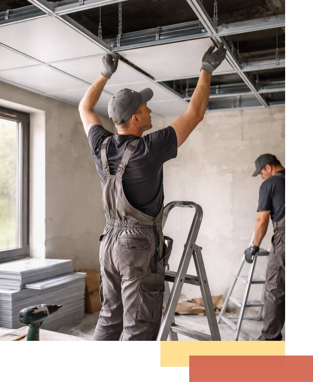 Монтаж кассетного потолка в Благовещенске качественно и быстро