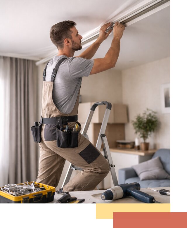 Ремонт натяжных потолков в Благовещенске — качественно и оперативно