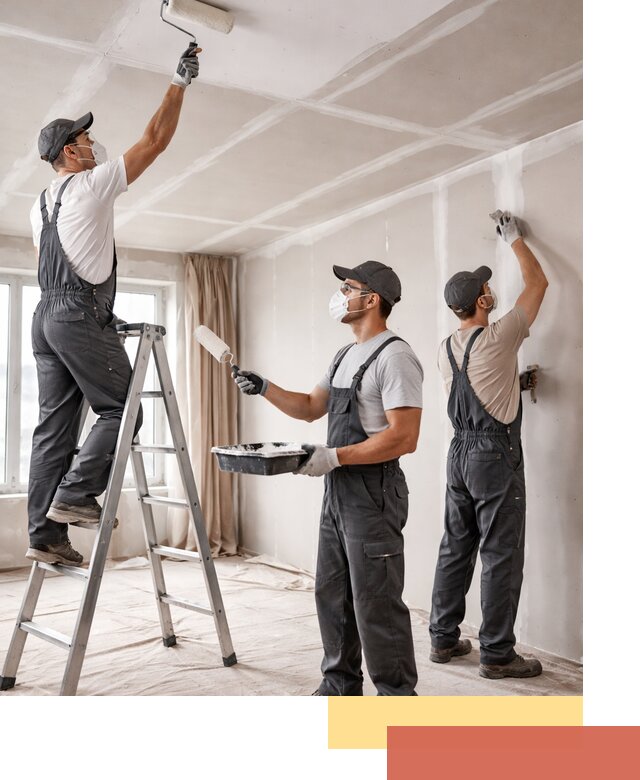 Покраска потолка из гипсокартона в Благовещенске качественно и недорого