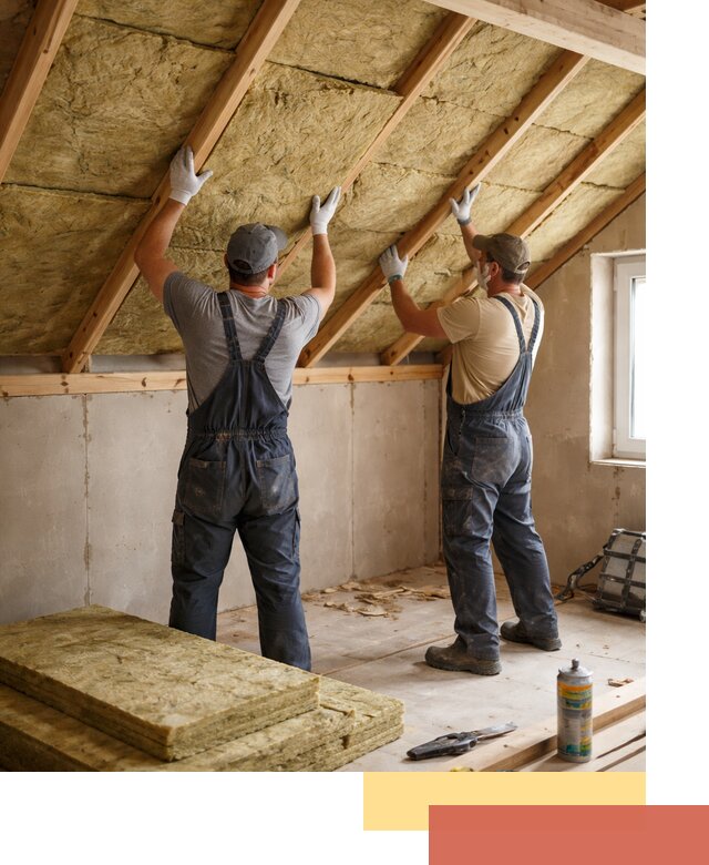 Утепление потолка минеральной ватой в Благовещенске